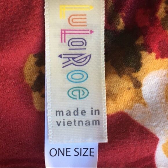 LulaRoe Ultra Soft Stretchy Angel Heart Leggings - Picture 3 of 7